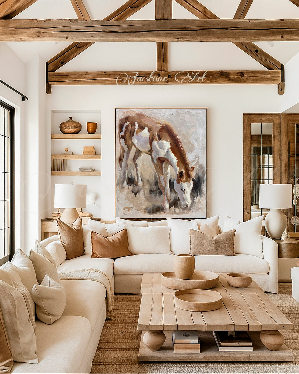 Tooled Cognac- Art Print