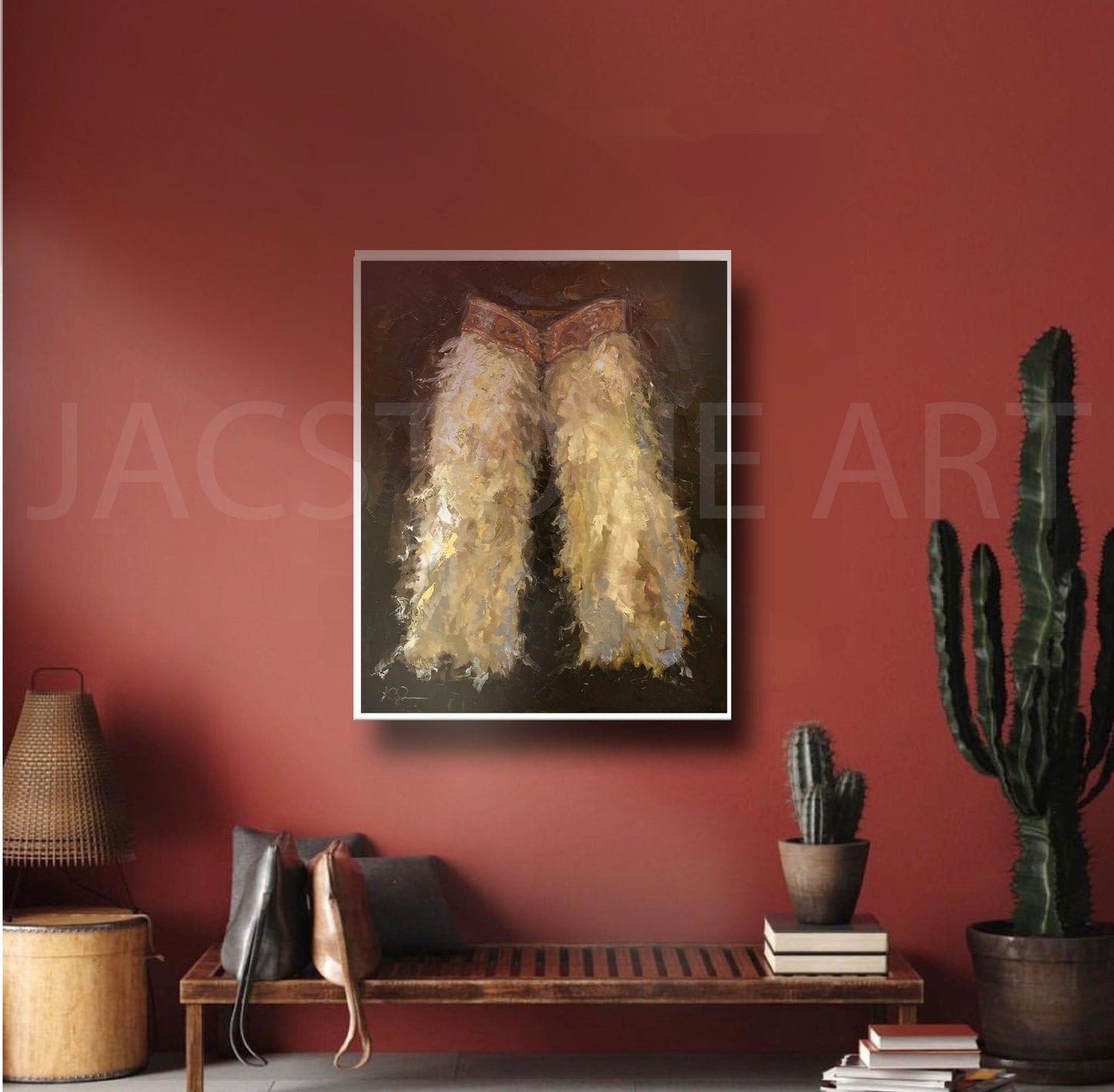 Woolie- Canvas Print