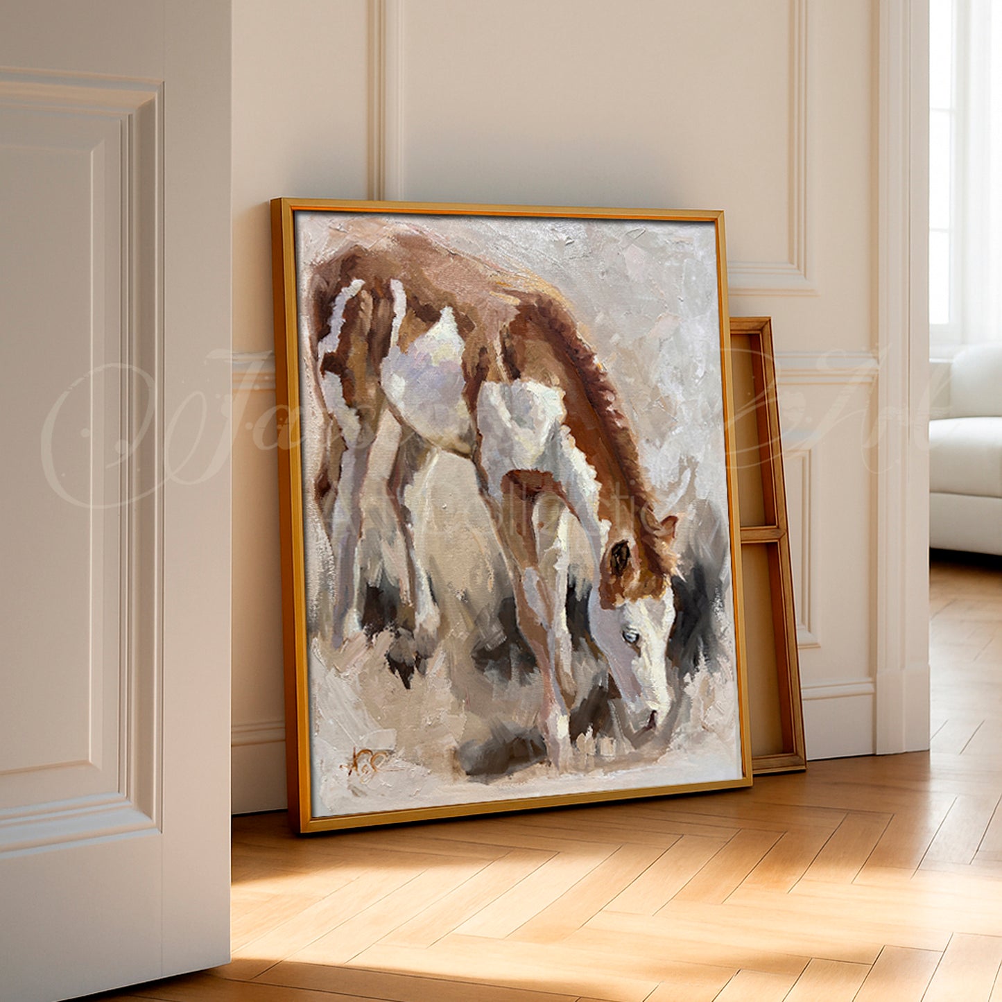 Tooled Cognac- Art Print