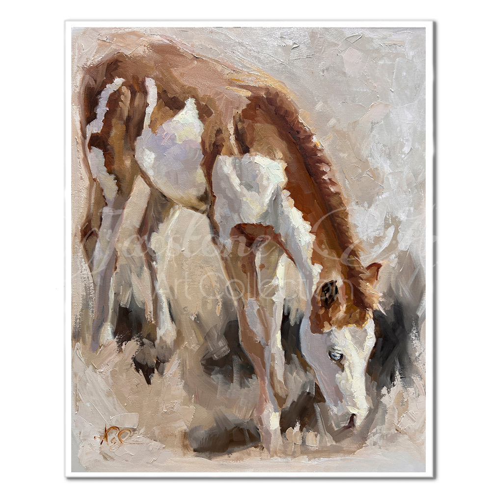 Tooled Cognac- Art Print