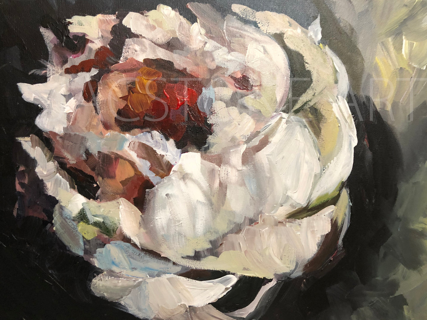 Baroque Peony- Art Print