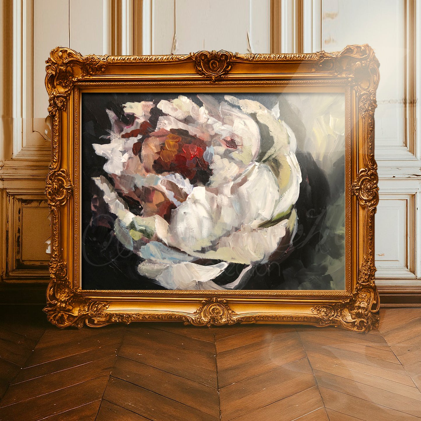 Baroque Peony- Art Print