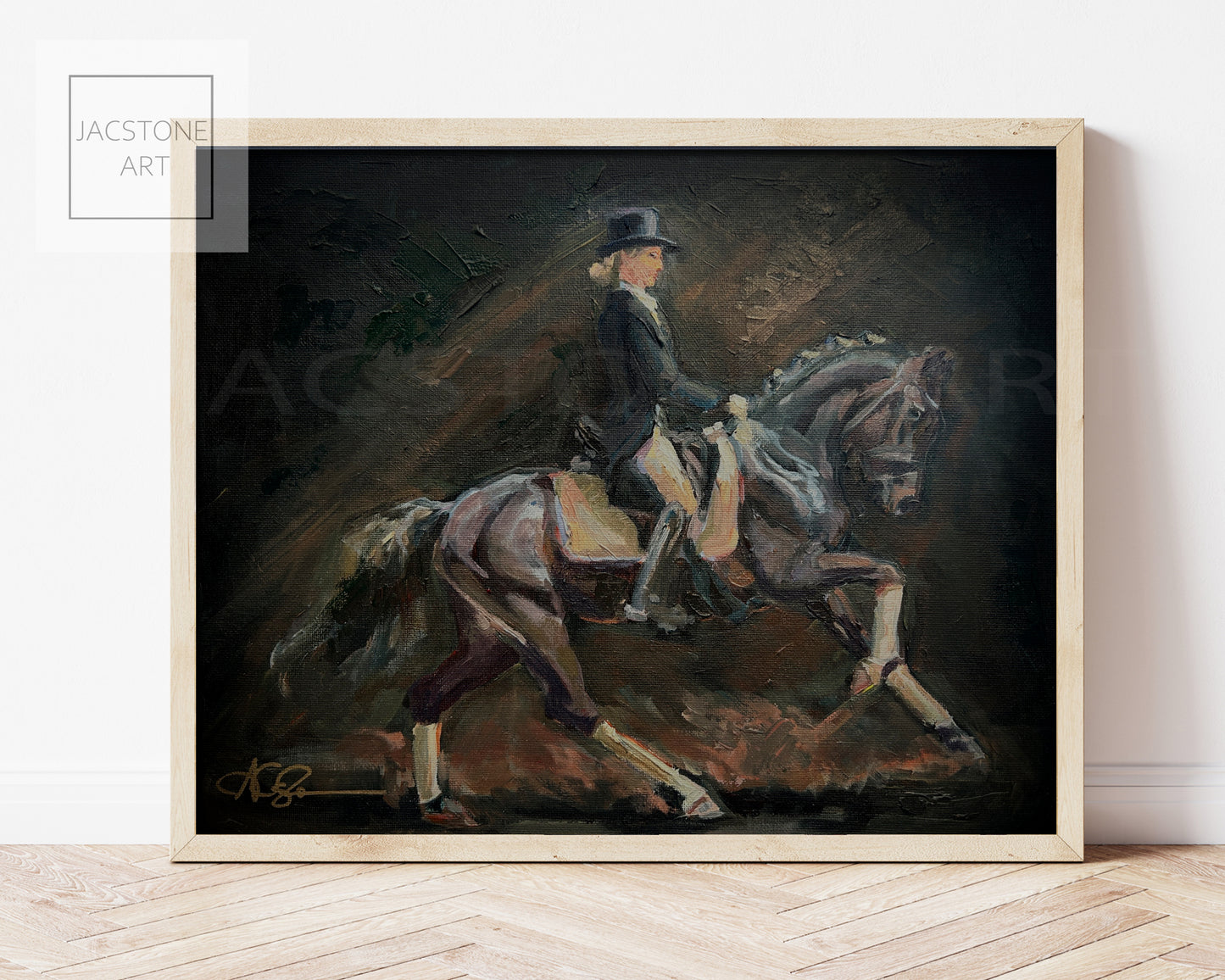 Equestrian Horse Art- Art Print