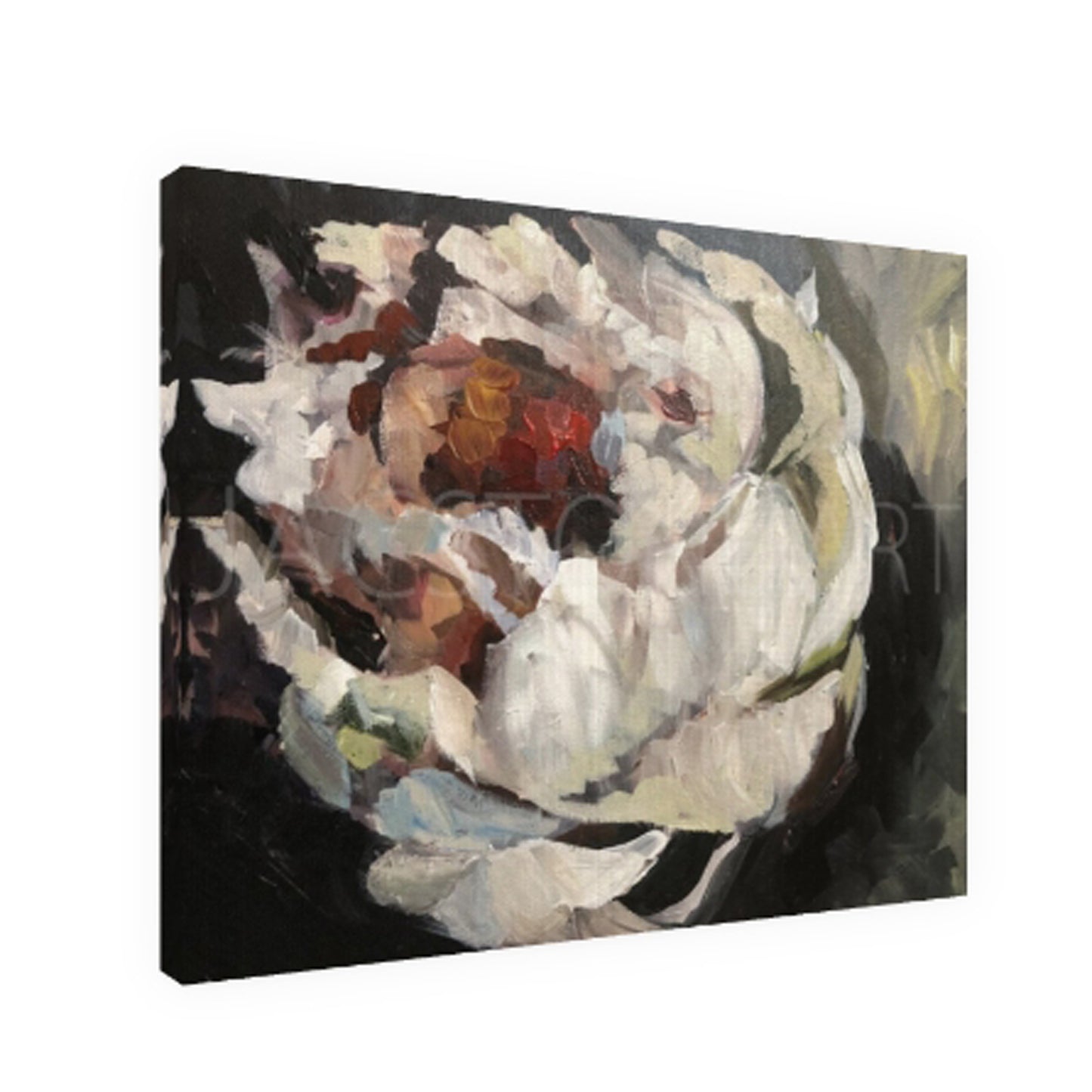 Baroque Peony- Canvas Print