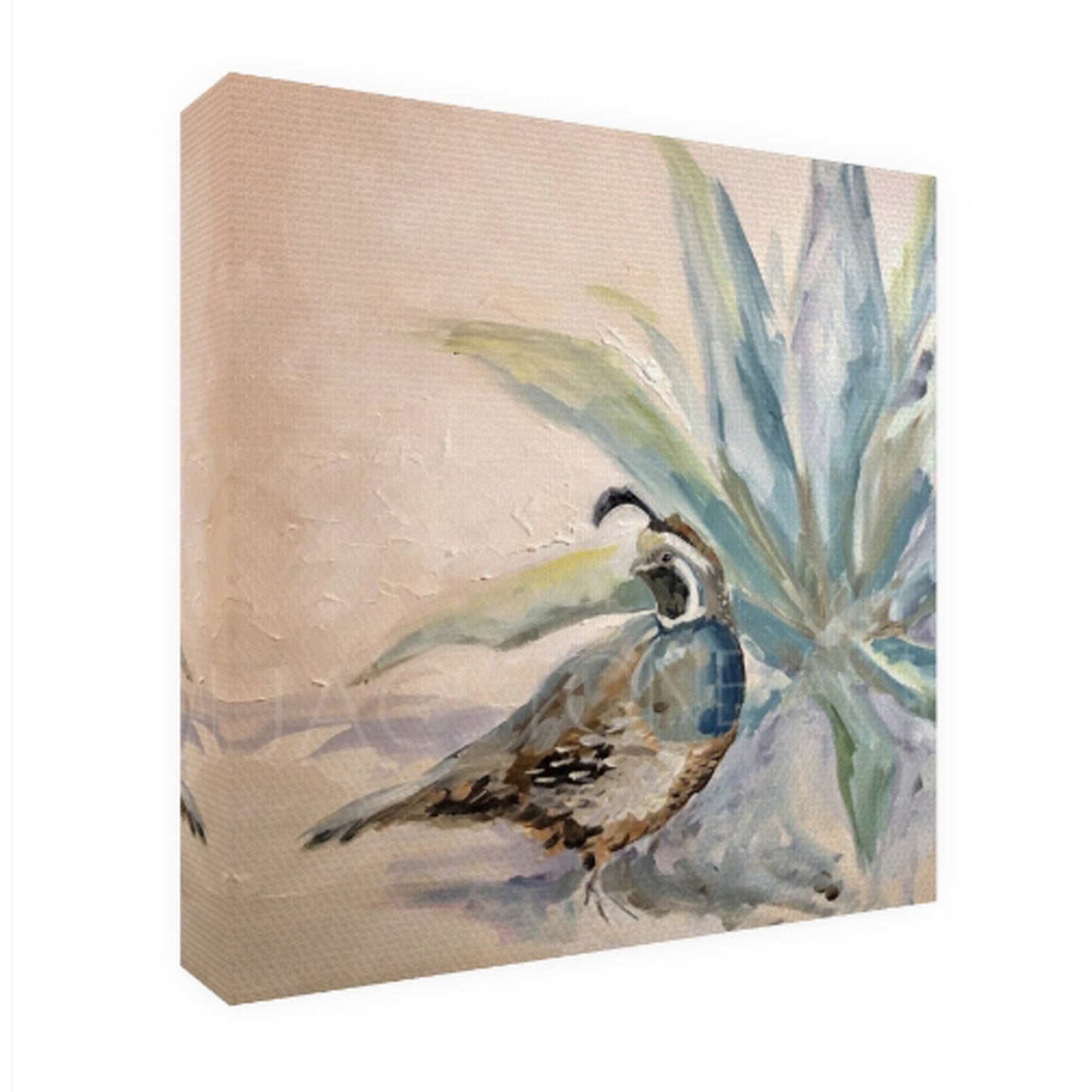 Quail Ends- Canvas Art MINI