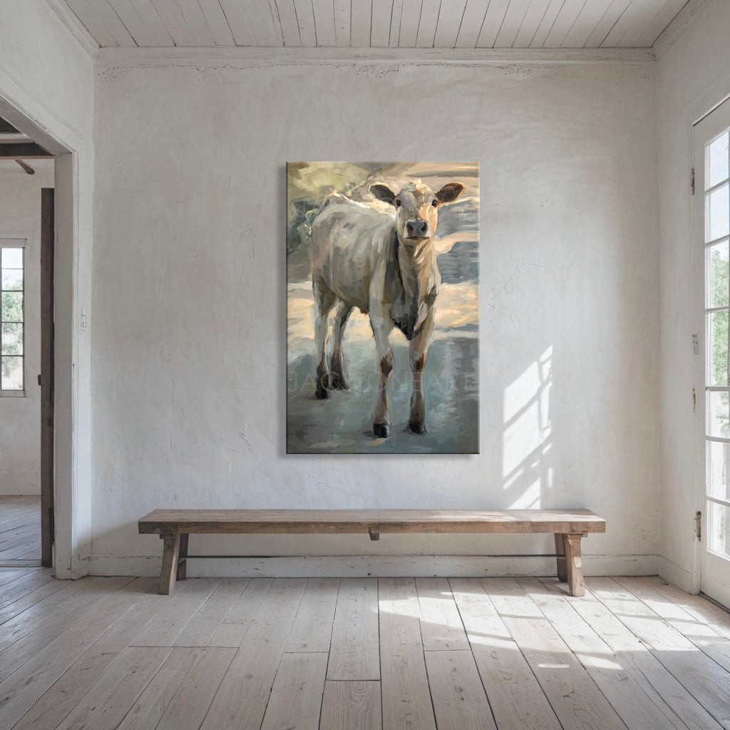 Traffic On County Road 507- Canvas Print