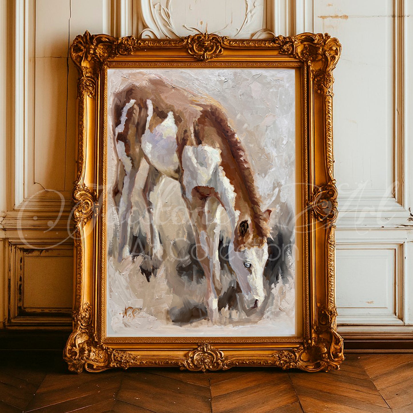 Tooled Cognac- Art Print