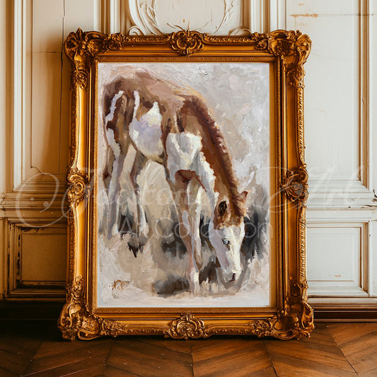 Tooled Cognac- Art Print